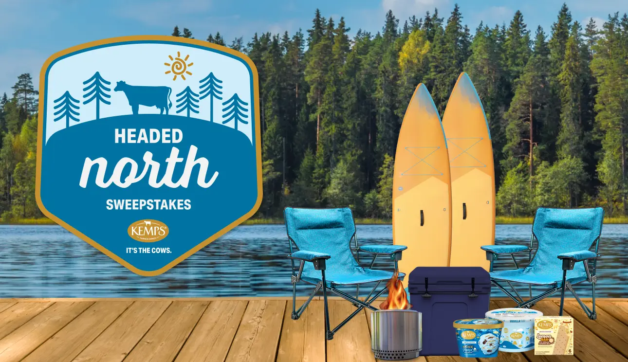 Kemps® Headed North Sweepstakes Banner | Kemps® Farmer Owned. It's the Cows.